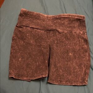 More Than Magic High Waist Brown Shorts